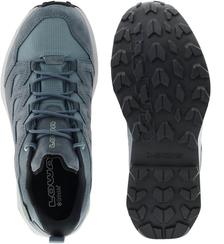 Lowa Lowa TETONIX LO Wanderschuhe Damen - rauchblau-blau - 0 | SportScheck