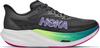 HOKA ROCKET X 3 Laufschuhe Herren - black-neon nebula