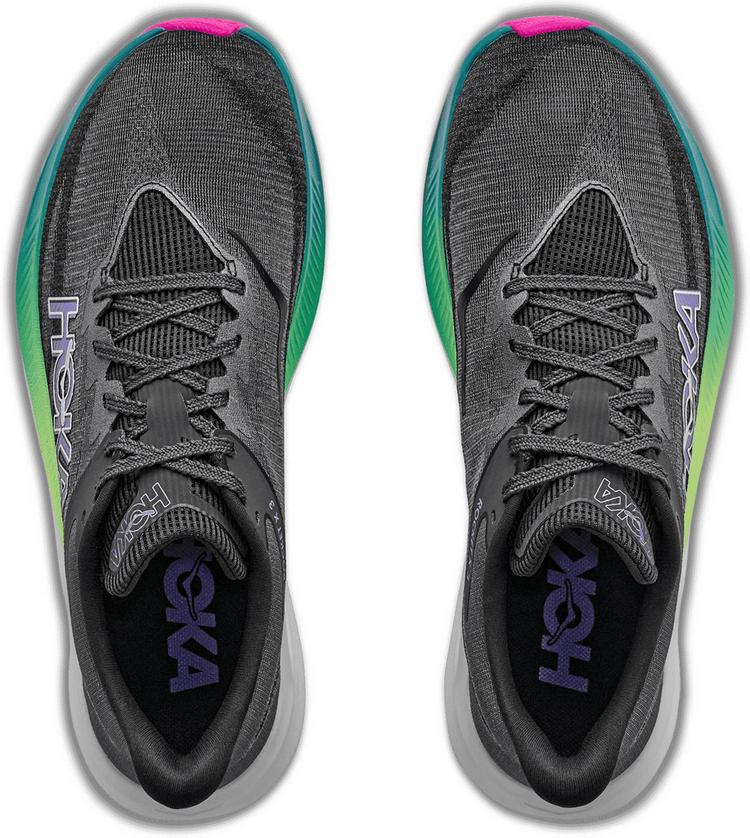 HOKA HOKA ROCKET X 3 Laufschuhe Herren - black-neon nebula - 0 | SportScheck