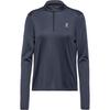 On Core 1/4 Zip Funktionsshirt Damen - black