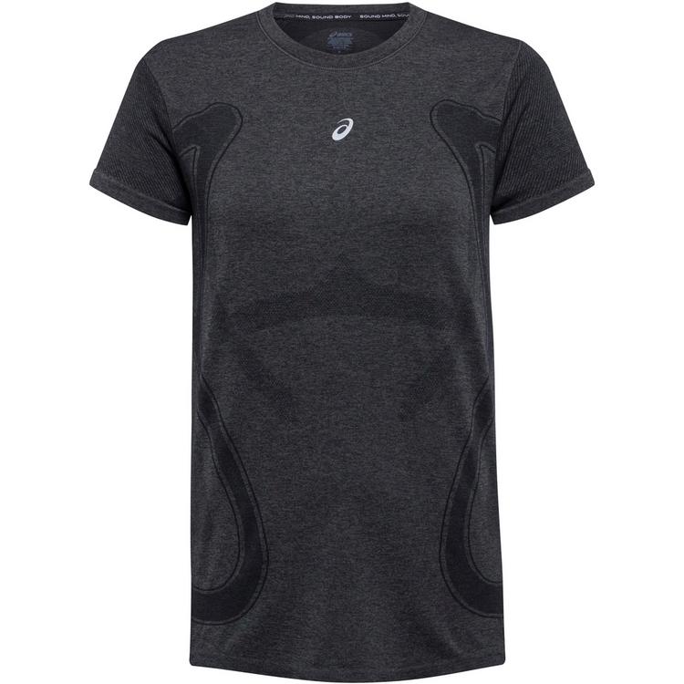ASICS ASICS ROAD SEAMLESS Funktionsshirt Damen - performance black-graphite grey - 0 | SportScheck