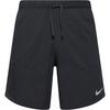Nike STRIDE Laufshorts Herren - black-reflective silv