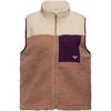 Roxy Fleeceweste Damen - cafe au lait