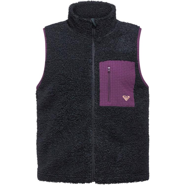 Roxy Roxy Fleeceweste Damen - anthracite - 0 | SportScheck