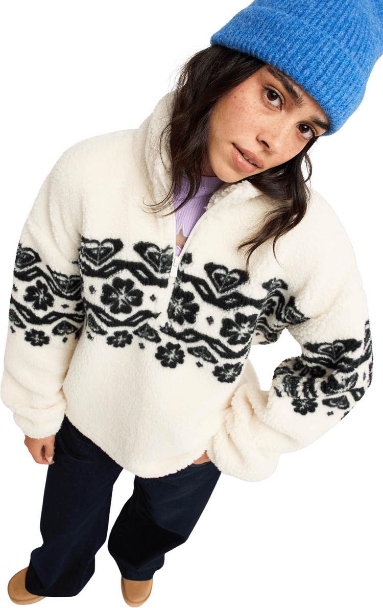 Roxy Roxy TREASURE Fleeceshirt Damen - coconut milk - 0 | SportScheck