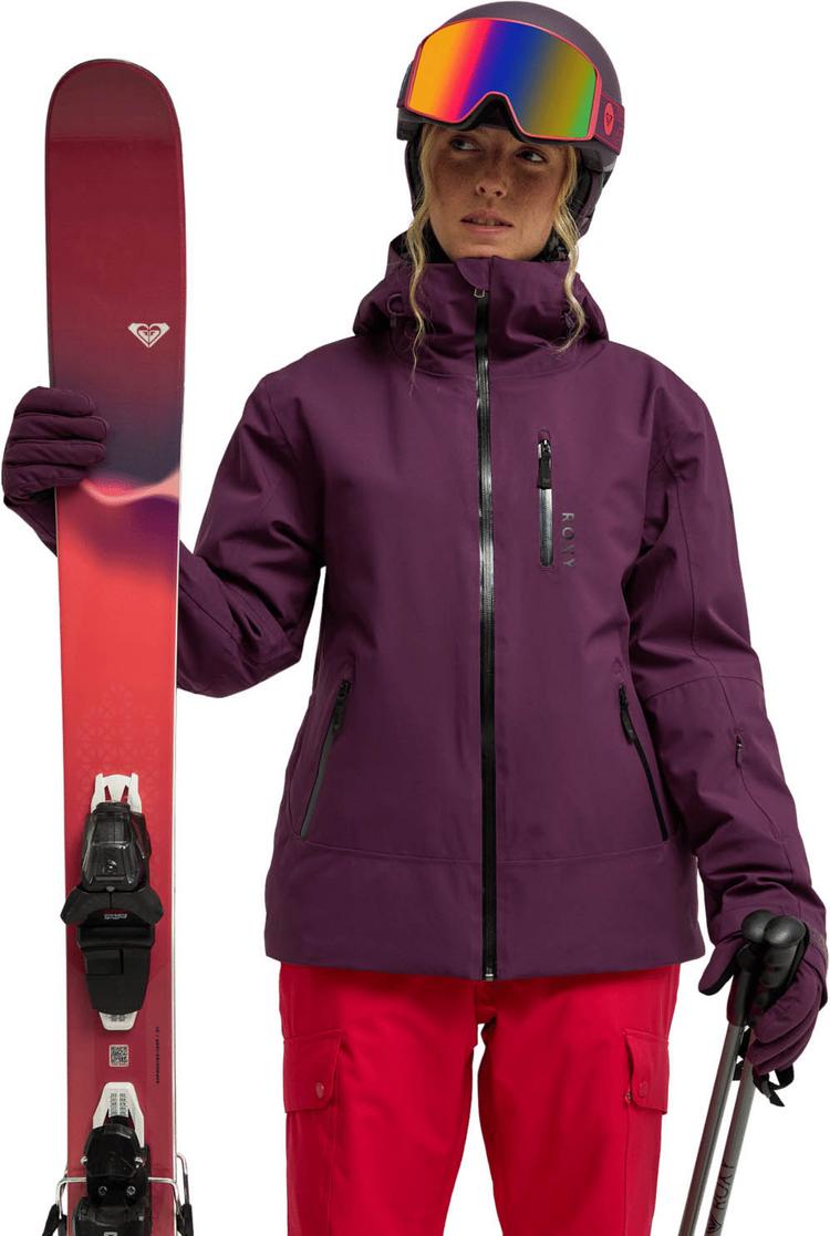 Roxy Roxy ICEHAVEN Snowboardjacke Damen - blackberry wine - 0 | SportScheck