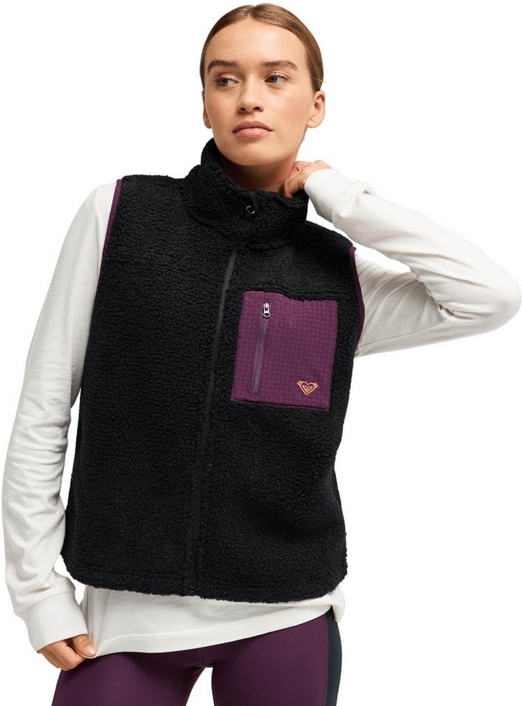 Roxy Roxy Fleeceweste Damen - anthracite - 0 | SportScheck