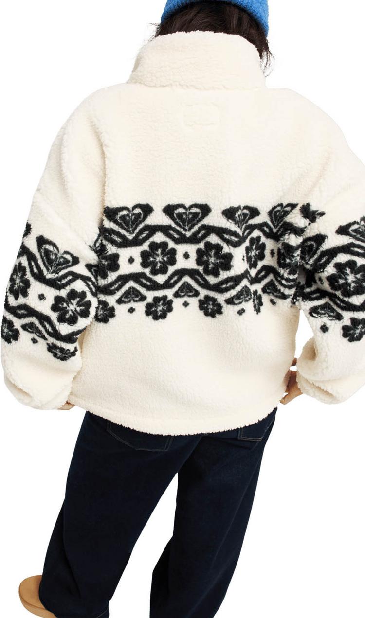 Roxy Roxy TREASURE Fleeceshirt Damen - coconut milk - 1 | SportScheck