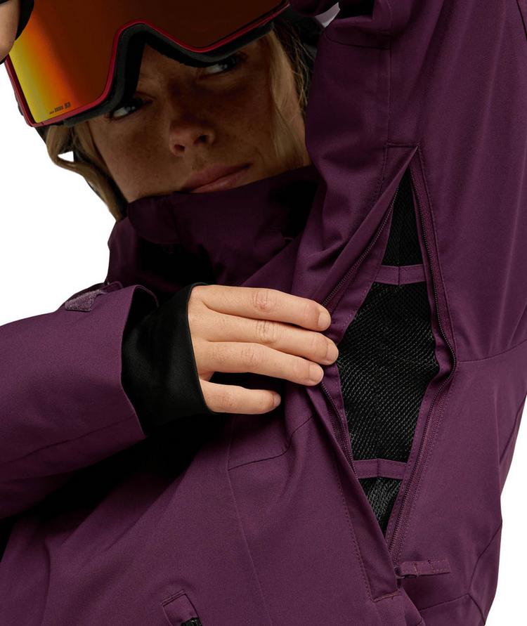 Roxy Roxy ICEHAVEN Snowboardjacke Damen - blackberry wine - 2 | SportScheck