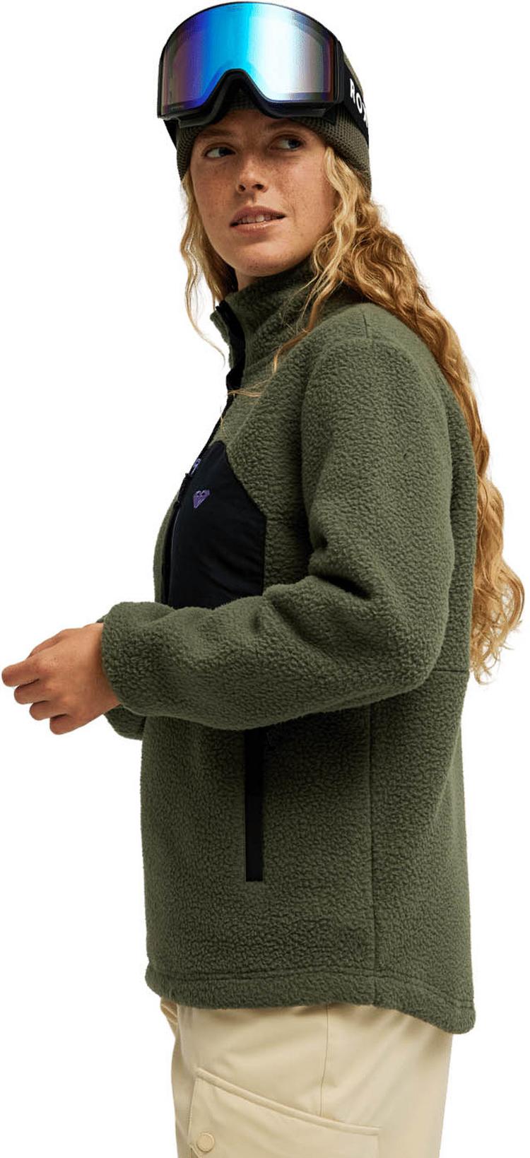 Roxy Roxy Fleeceshirt Damen - beetle - 2 | SportScheck