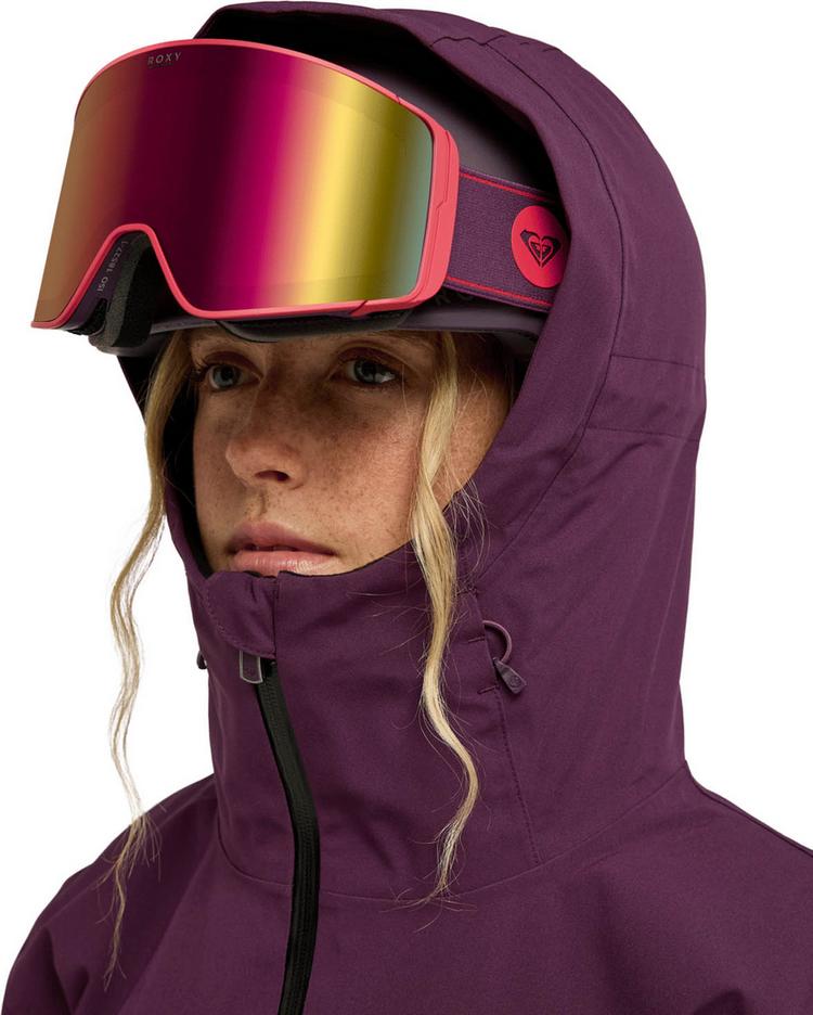 Roxy Roxy ICEHAVEN Snowboardjacke Damen - blackberry wine - 3 | SportScheck