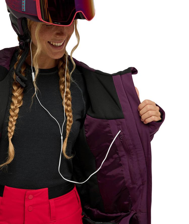 Roxy Roxy ICEHAVEN Snowboardjacke Damen - blackberry wine - 4 | SportScheck