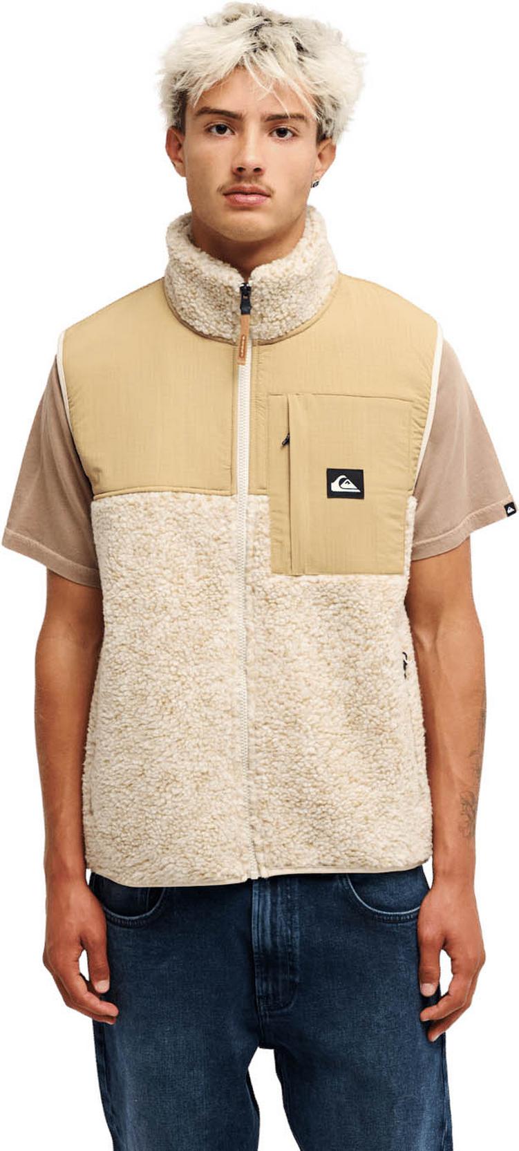 Quiksilver Quiksilver Fleeceweste Herren - peyote heather swallow water - 0 | SportScheck