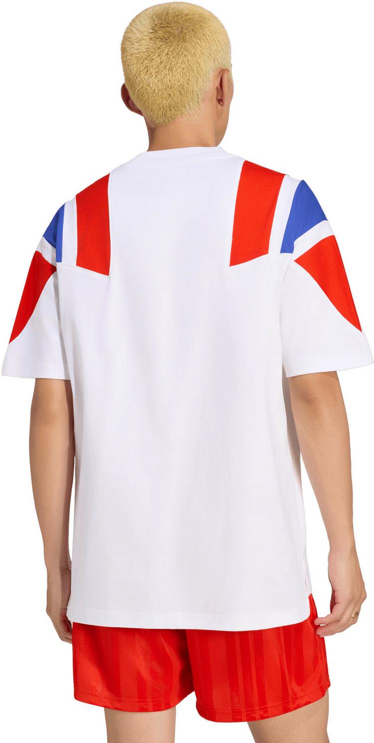 adidas adidas FC BAYERN M&Uuml;NCHEN T-Shirt Herren - white-red-selubl - 1 | SportScheck
