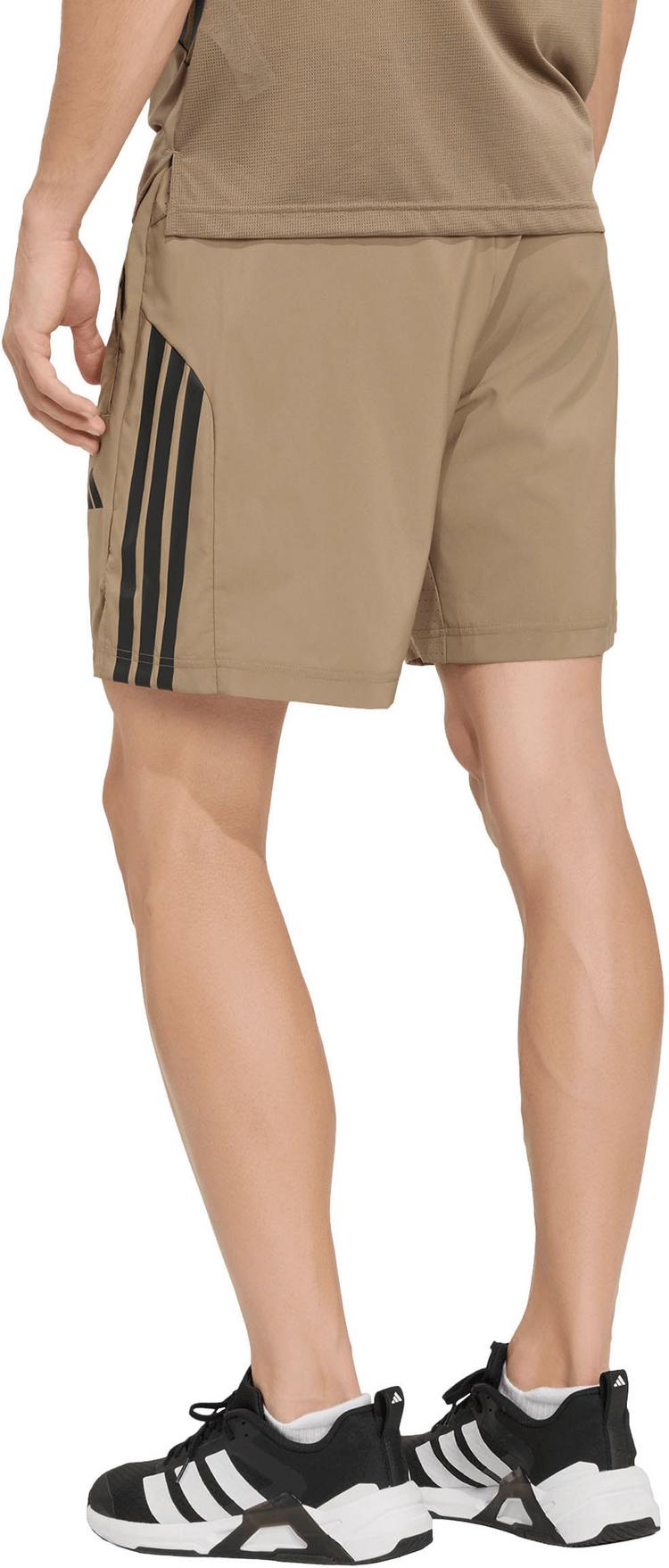 adidas adidas 3S Funktionsshorts Herren - khaki six - 1 | SportScheck