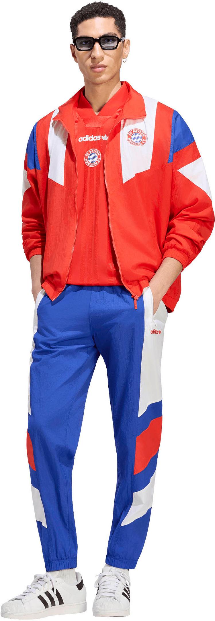 adidas adidas FC BAYERN M&Uuml;NCHEN Trainingsjacke Herren - red-white-selubl - 2 | SportScheck