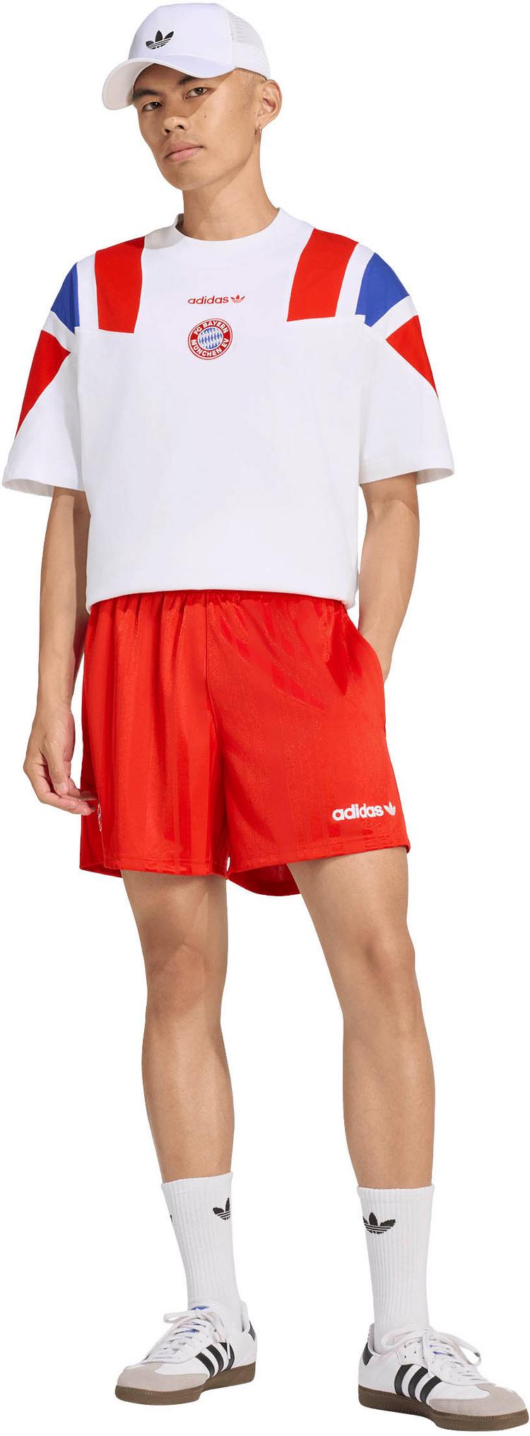 adidas adidas FC BAYERN M&Uuml;NCHEN T-Shirt Herren - white-red-selubl - 2 | SportScheck