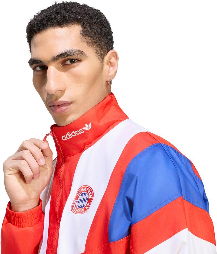 adidas adidas FC BAYERN M&Uuml;NCHEN Trainingsjacke Herren - red-white-selubl - 3 | SportScheck