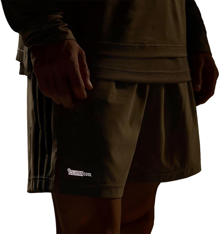 adidas adidas 3S Funktionsshorts Herren - khaki six - 6 | SportScheck