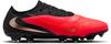 Nike PHANTOM 6 LOW PRO FG Fu&szlig;ballschuhe Herren - bright crimson-blur-black