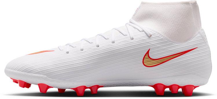Nike Nike SUPERFLY 11 ACADEMY AG Fu&szlig;ballschuhe Herren - white-blur-bright crimson - 0 | SportScheck