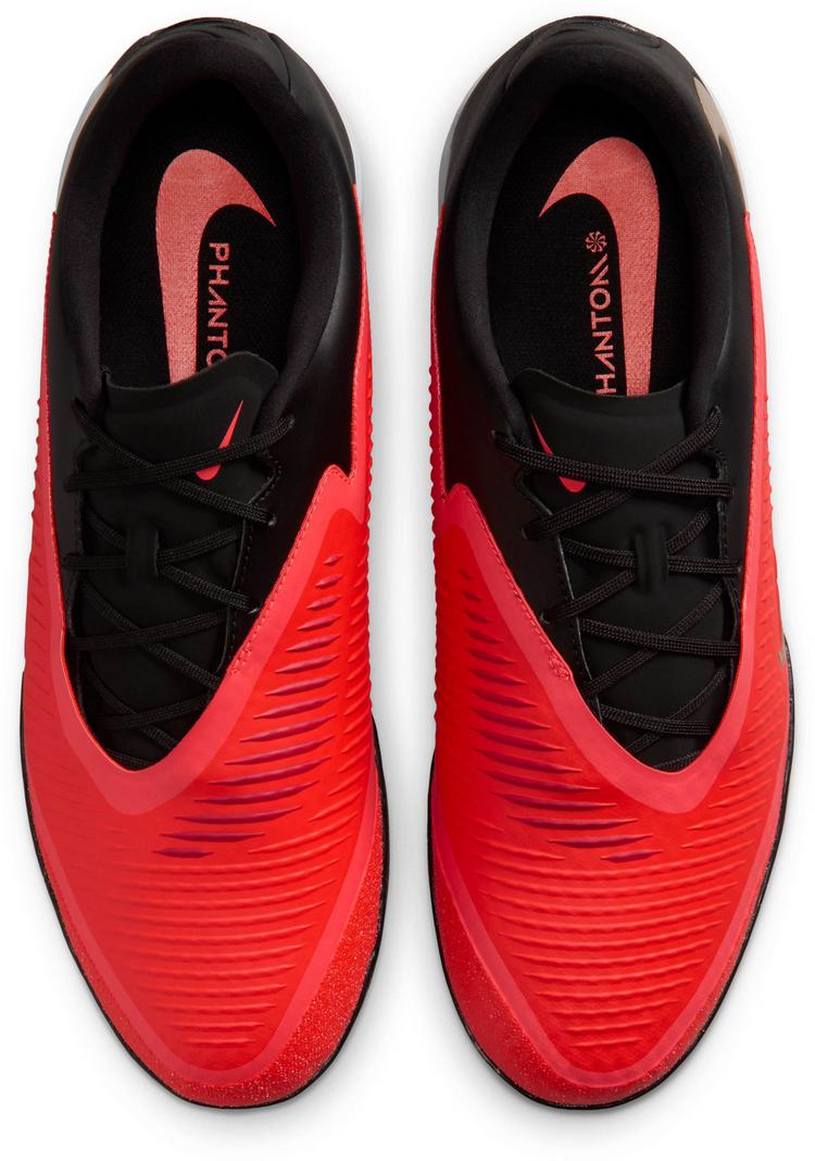 Nike Nike PHANTOM 6 LOW ACAD IC Fu&szlig;ballschuhe Herren - bright crimson-blur-black - 0 | SportScheck