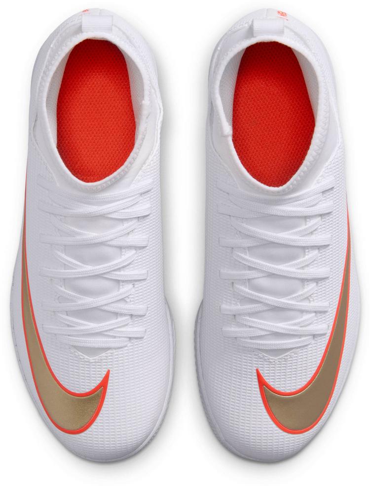 Nike Nike SUPERFLY 11 CLUB IC Fu&szlig;ballschuhe Kinder - white-blur-bright crimson - 0 | SportScheck