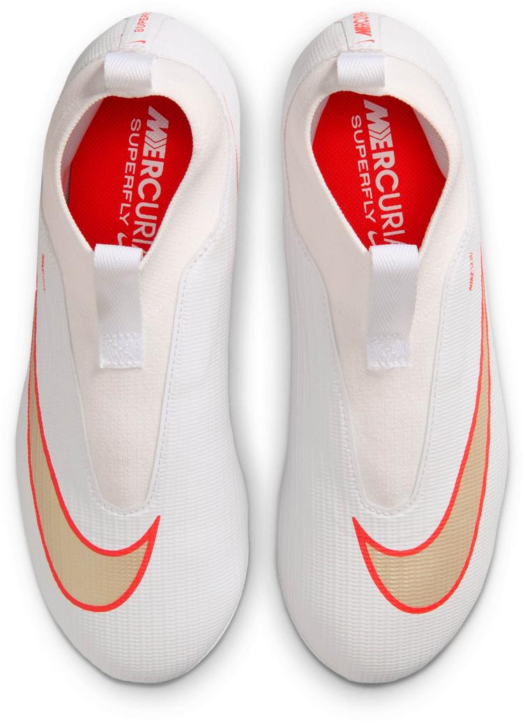 Nike Nike SUPERFLY 11 ACADEMY AG Fu&szlig;ballschuhe Kinder - white-blur-bright crimson - 0 | SportScheck