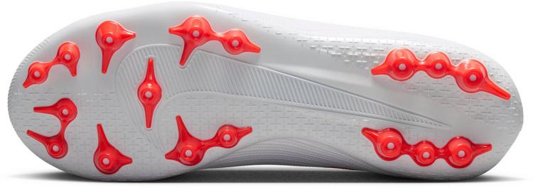 Nike Nike SUPERFLY 11 ACADEMY AG Fu&szlig;ballschuhe Kinder - white-blur-bright crimson - 1 | SportScheck