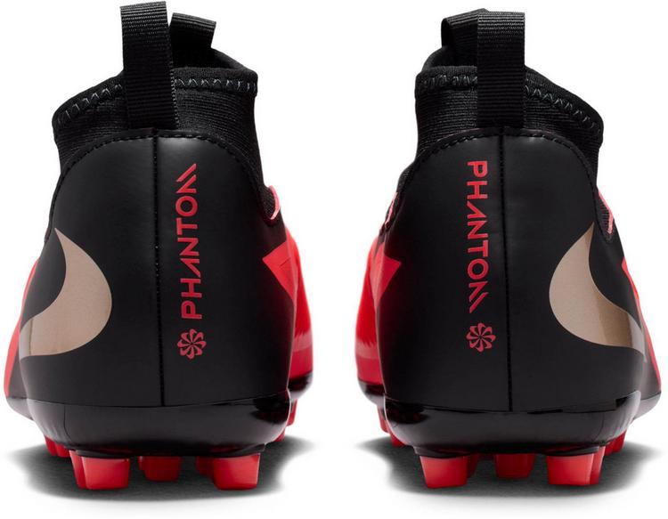 Nike Nike JR PHANTOM 6 HIGH ACAD AG Fu&szlig;ballschuhe Kinder - bright crimson-black-bright crimson - 2 | SportScheck
