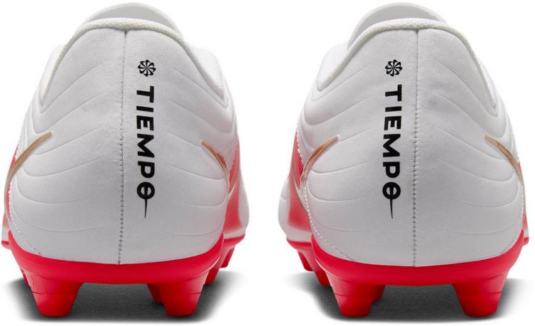 Nike Nike TIEMPO MAESTRO CLUB FG-MG Fu&szlig;ballschuhe Herren - white-blur-bright crimson - 2 | SportScheck