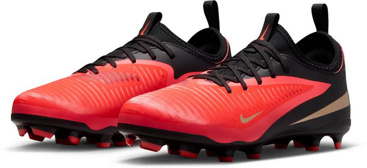 Nike Nike JR PHANTOM 6 LOW ACAD FG-MG Fu&szlig;ballschuhe Kinder - bright crimson-black-bright crimson - 3 | SportScheck