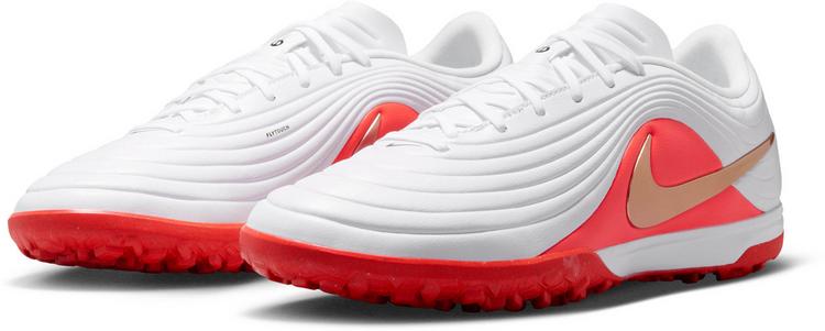 Nike Nike TIEMPO MAESTRO ACADEMY TF Fu&szlig;ballschuhe Herren - white-blur-bright crimson - 3 | SportScheck