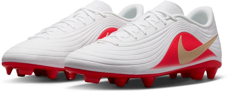 Nike Nike TIEMPO MAESTRO CLUB FG-MG Fu&szlig;ballschuhe Herren - white-blur-bright crimson - 3 | SportScheck