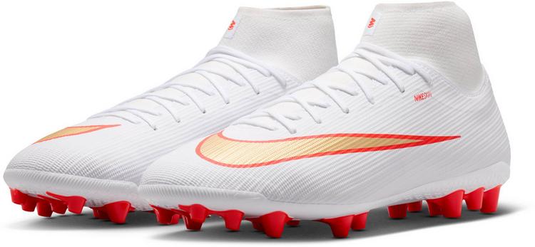 Nike Nike SUPERFLY 11 ACADEMY AG Fu&szlig;ballschuhe Herren - white-blur-bright crimson - 3 | SportScheck
