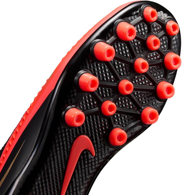 Nike Nike JR PHANTOM 6 HIGH ACAD AG Fu&szlig;ballschuhe Kinder - bright crimson-black-bright crimson - 4 | SportScheck