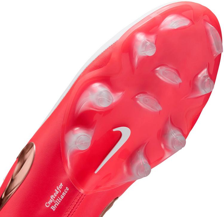 Nike Nike TIEMPO MAESTRO ELITE FG Fu&szlig;ballschuhe Herren - white-blur-bright crimson - 4 | SportScheck