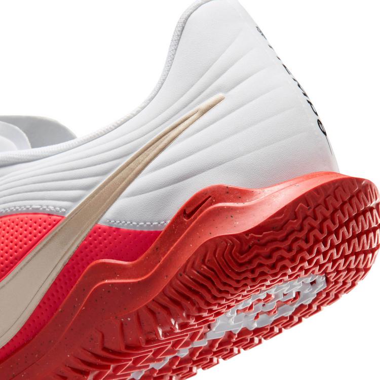 Nike Nike TIEMPO MAESTRO CLUB IC Fu&szlig;ballschuhe Herren - white-blur-bright crimson - 5 | SportScheck