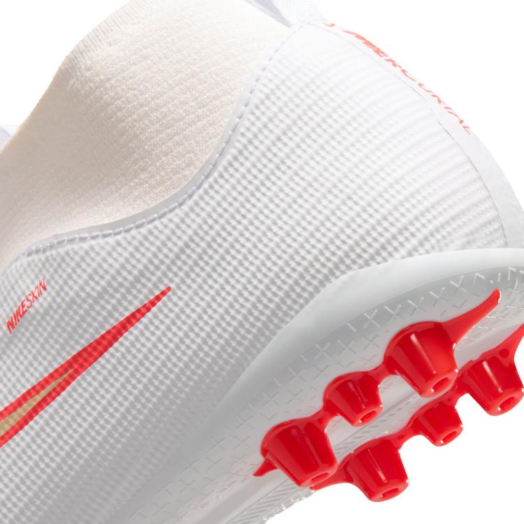 Nike Nike SUPERFLY 11 ACADEMY AG Fu&szlig;ballschuhe Kinder - white-blur-bright crimson - 6 | SportScheck