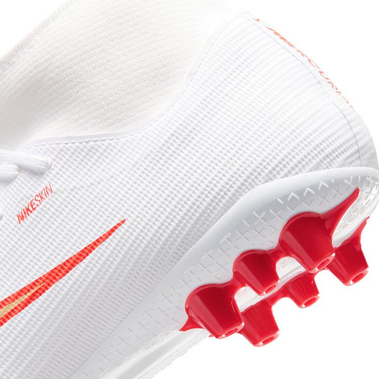 Nike Nike SUPERFLY 11 ACADEMY AG Fu&szlig;ballschuhe Herren - white-blur-bright crimson - 6 | SportScheck