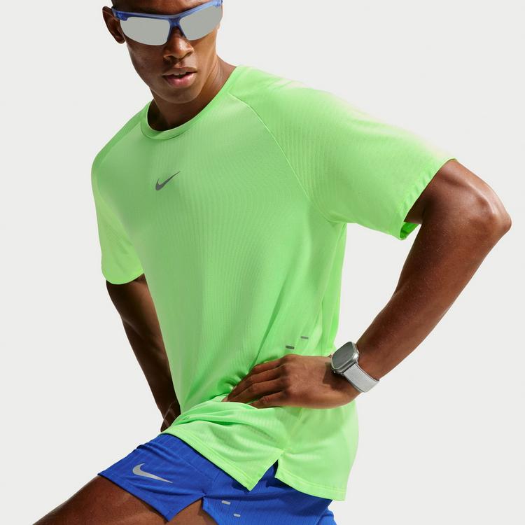 Nike Nike STRIDE Funktionsshirt Herren - volt-light silver-reflective silv - 4 | SportScheck
