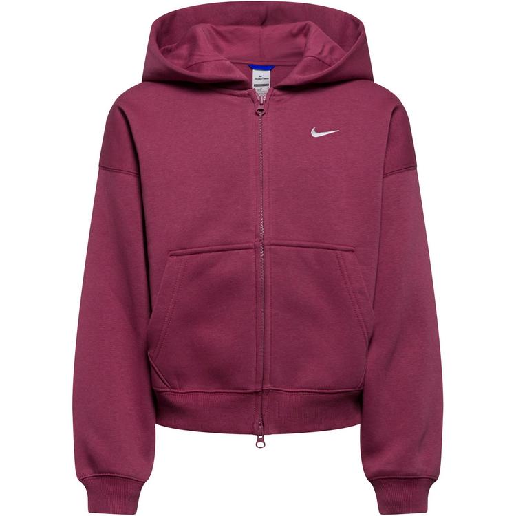 Nike Nike NSW Studio Fleece Sweatjacke Kinder - pink smoke-white - 0 | SportScheck