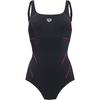 Arena W JEWEL ONE PIECE LOW C CUP R Badeanzug Damen - black-fairy rose