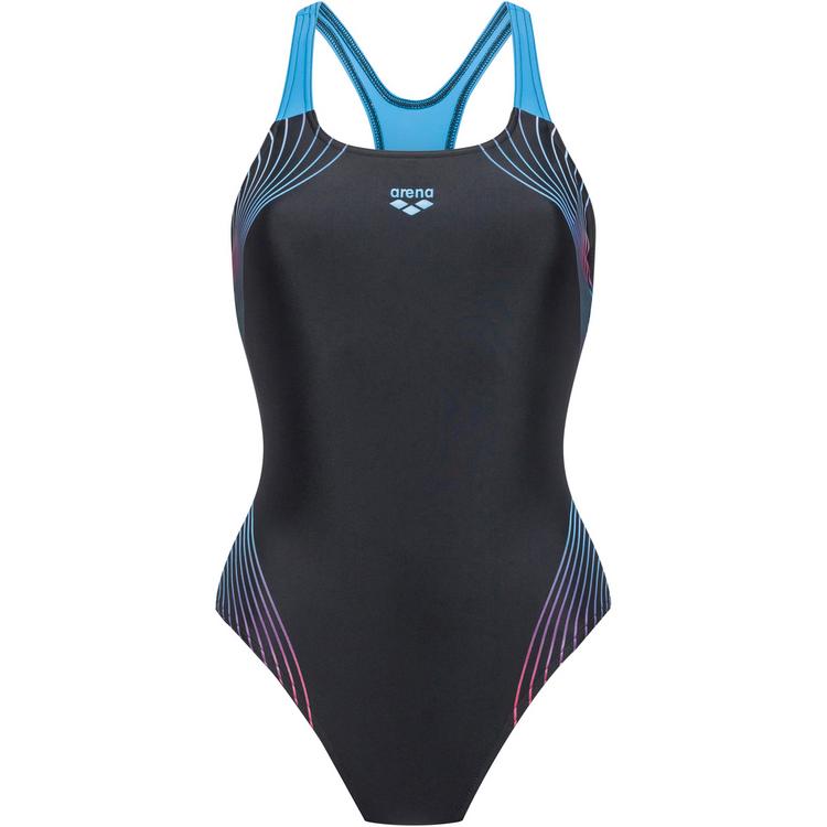 Arena Arena W ARENA NUANCE SWIMSUIT SWIM PRO BACK L Schwimmanzug Damen - black-turquoise - 0 | SportScheck