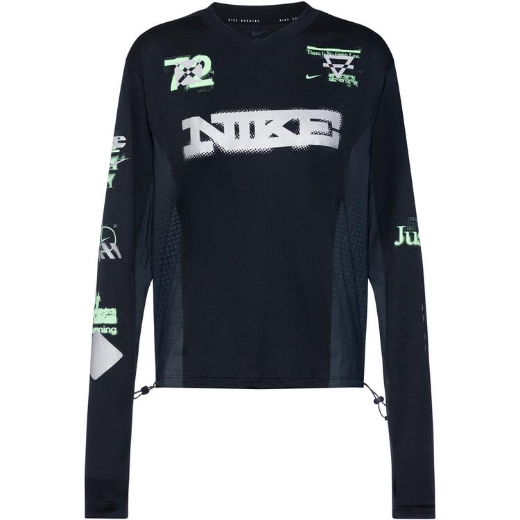 Nike Nike SWIFT Funktionsshirt Damen - black-iron grey-reflective silv - 0 | SportScheck