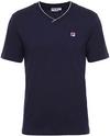 FILA V-Shirt Herren - black iris
