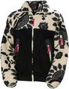 HELLY HANSEN MOONLIT Fleecejacke Damen - black folk art aop