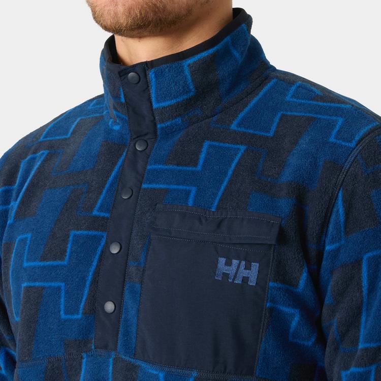 HELLY HANSEN HELLY HANSEN MARIDALEN Fleeceshirt Herren - dark blue monogram aop - 2 | SportScheck