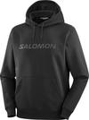Salomon Hoodie Herren - deep black