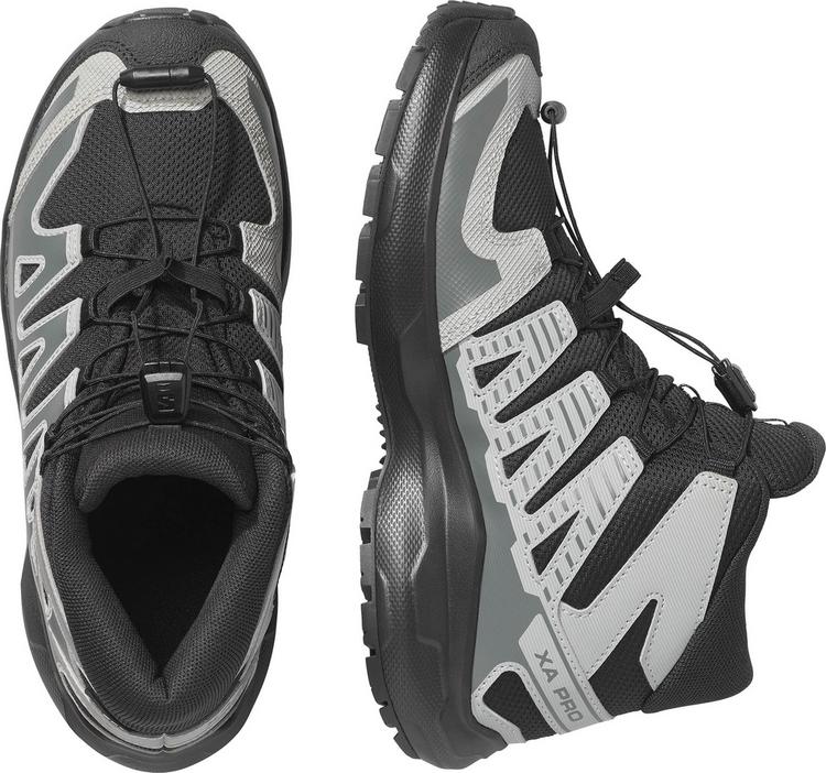 Salomon Salomon XA PRO MID WP Multifunktionsschuhe Kinder - black-sedona sage-wrought iron - 0 | SportScheck